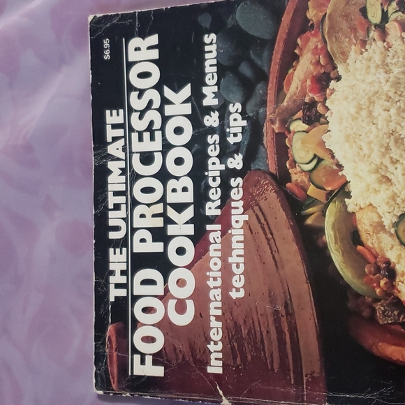 Vintage The Ultimate Food Processor Book International Recipes&Menus techiniques - Picture 2 of 7